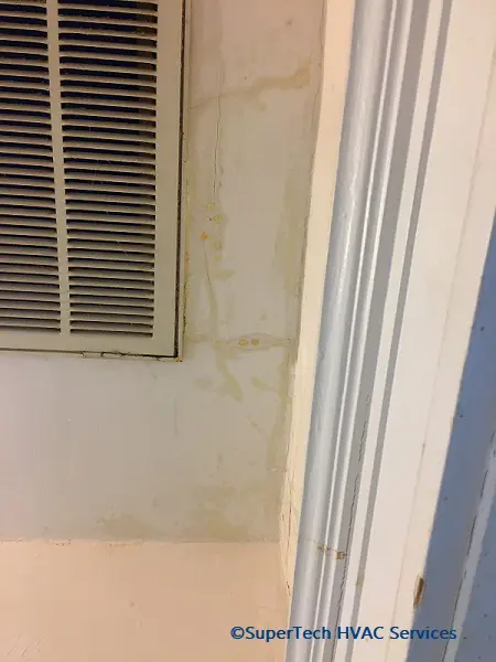 Air Conditioning Leaking Water from Ceiling