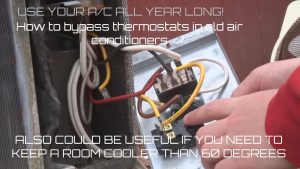 How to Bypass Thermostat at the Control Board