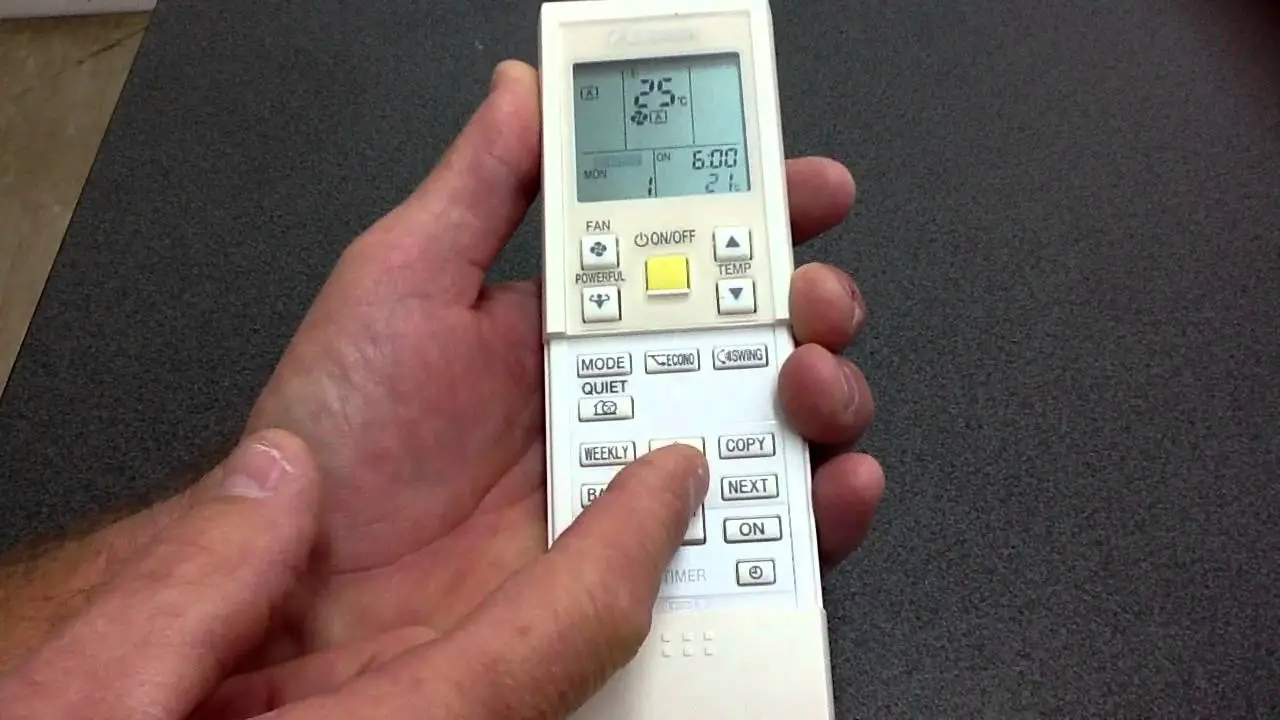How to Cancel Timer on Daikin Air Conditioner Remote
