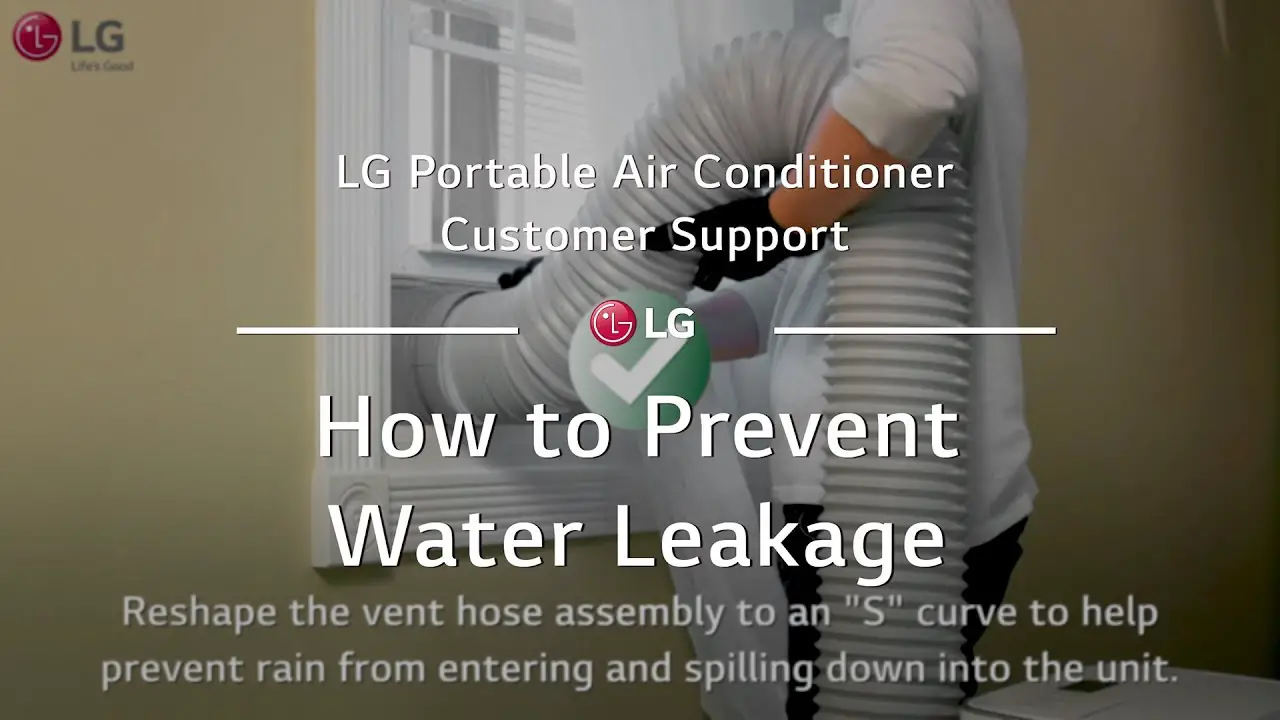 Lg Portable Air Conditioner Spitting Water