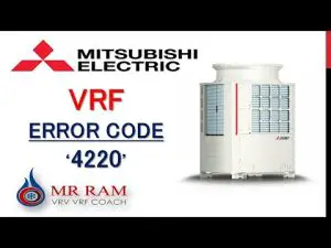 Mitsubishi Ac Error Code 4220