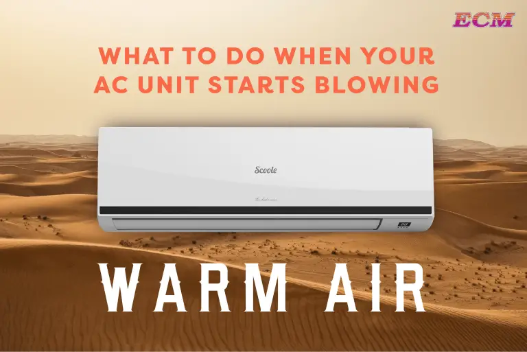 What to Do When Your Ac Unit Starts Blowing Warm Air