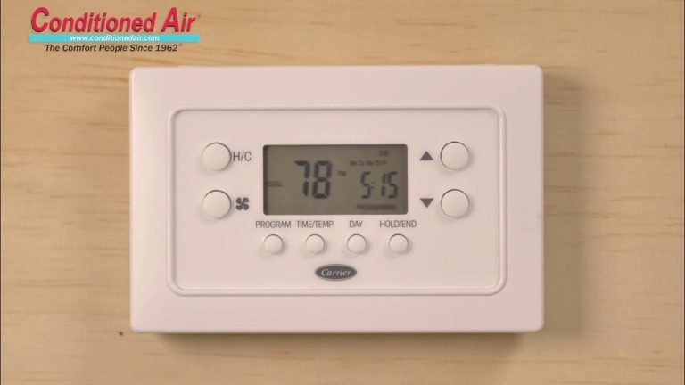 Carrier Ac Thermostat Not Working